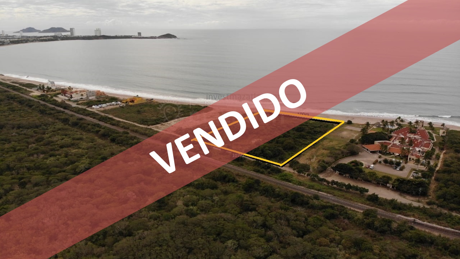 Gran lote para desarrolladores en Nuevo Mazatlán con 100 metros de  playa – ¡PRECIO REDUCIDO!